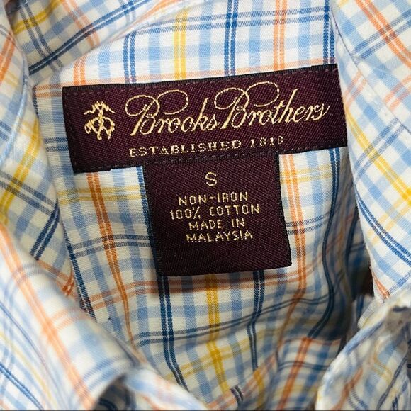 Brooks Brothers Boys Button Down Check Shirt - Picture 3 of 3